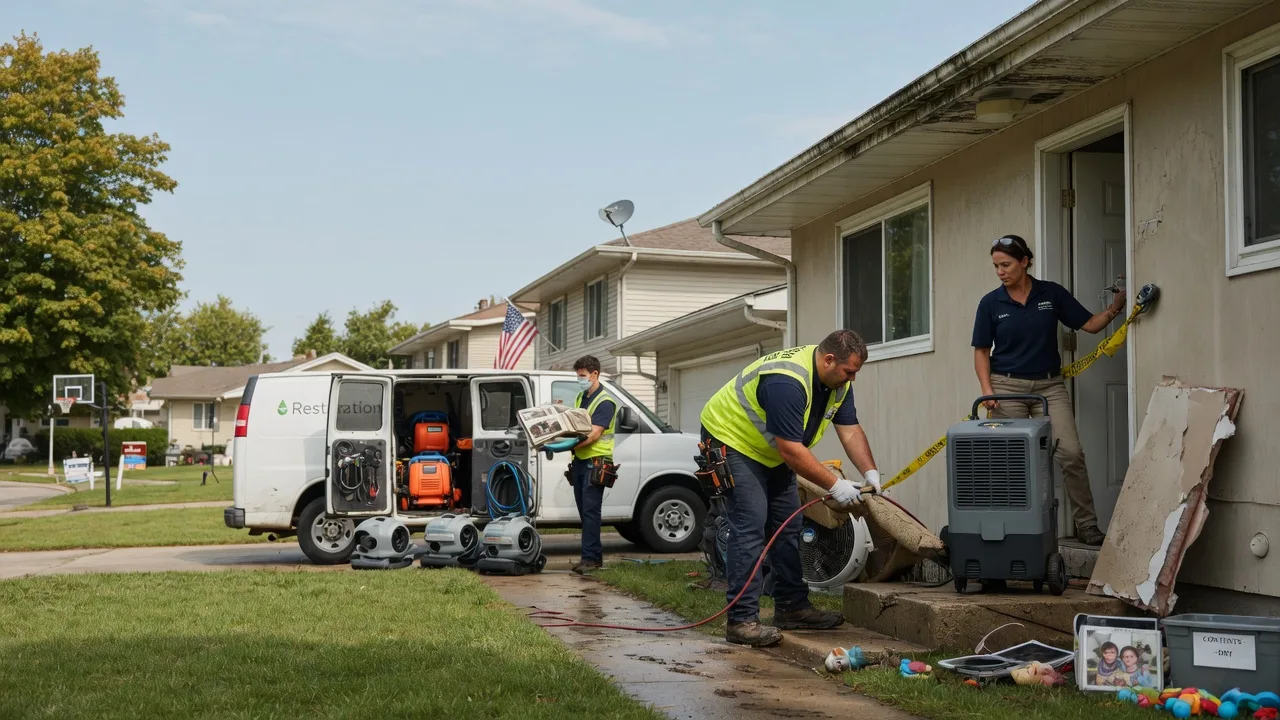 Water Damage Restoration in Warden, WA near me